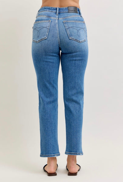 Judy Blue - Cora High Waisted Straight Denim Jeans