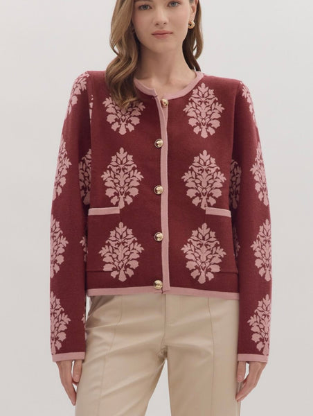 Lucia Floral Cardigan