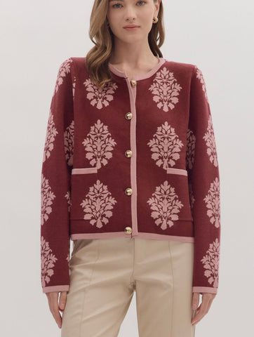 Lucia Floral Cardigan