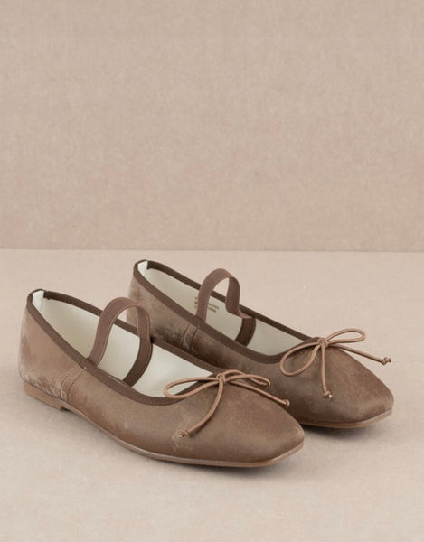 The London Ballet Flats - Coffee