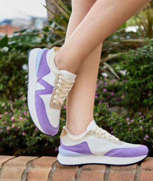 The Nova Sneaker - Purple