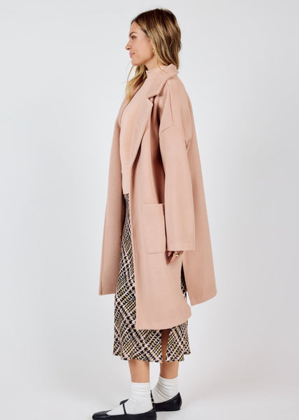 Sadie & Sage - Hayley Open Coat - Rose