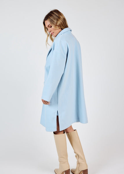 Sadie & Sage - Hayley Open Coat - Sky