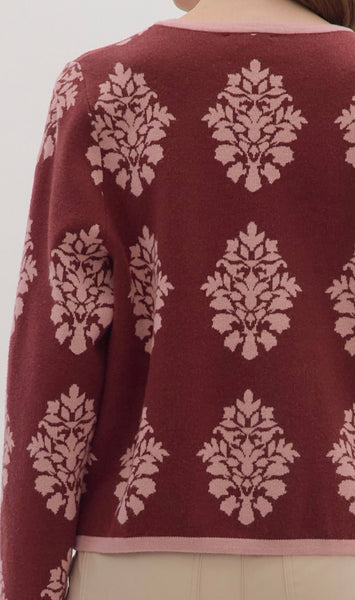 Lucia Floral Cardigan