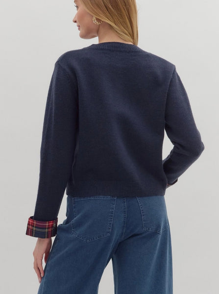 Josephine Knit Cardigan - Navy