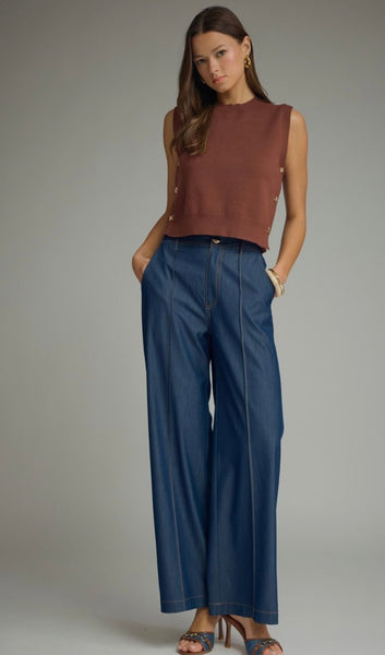 Cody Top - Brown