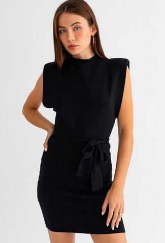 Vivian Knit Dress - Black