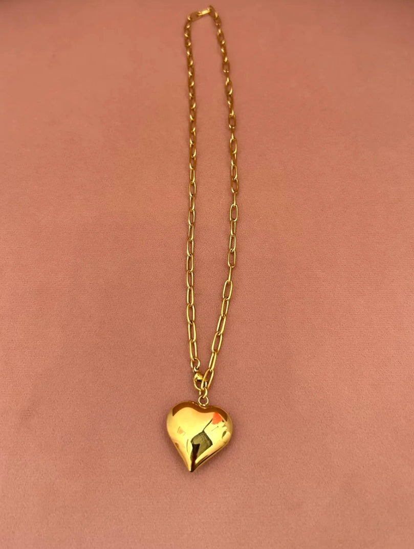 Pure Heart Necklace - Gold