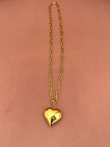 Pure Heart Necklace - Gold