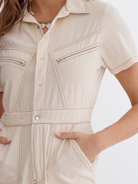 Ember Jumpsuit - Natural