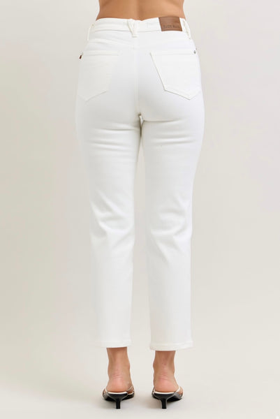 Judy Blue - Ariana High Waisted Straight Denim Jeans