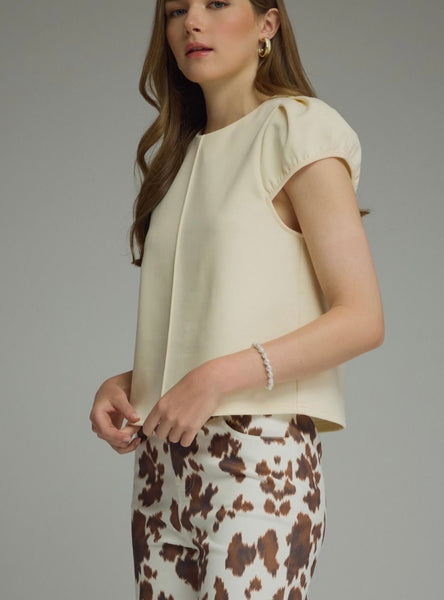 Collins Top - Ecru