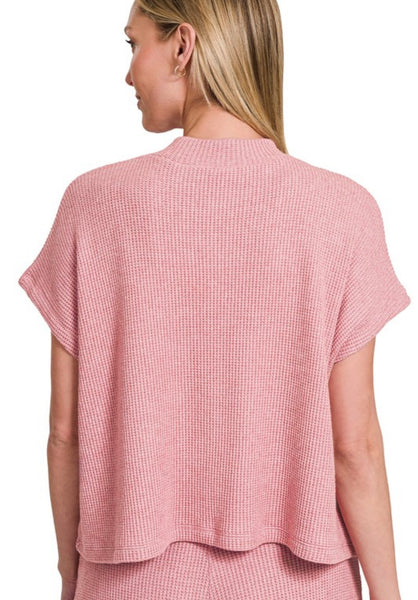 Gabriella Pant Set - Light Rose