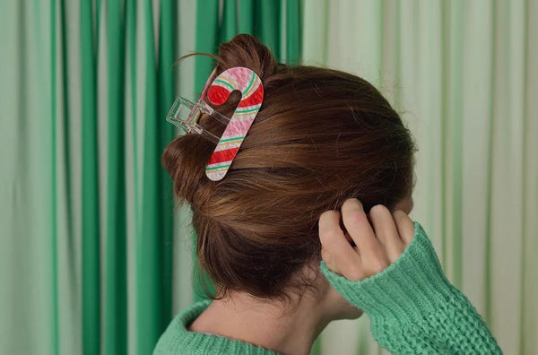 Holiday Twist Hair Claw