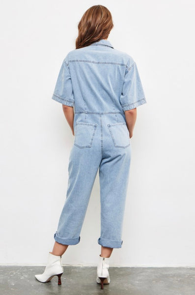 Sarah Denim Jumpsuit