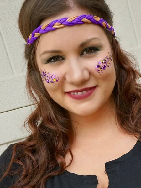 Glitter Over Nola Face Glitter - Tiger Pride