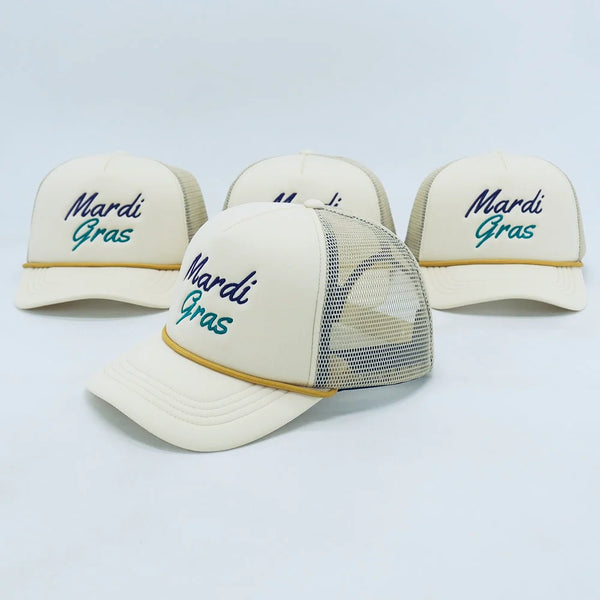 Sparkle City - Mardi Gras Trucker Hat