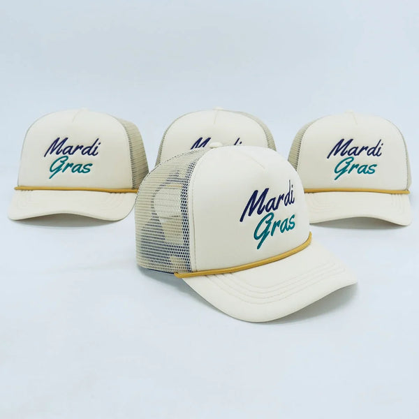 Sparkle City - Mardi Gras Trucker Hat