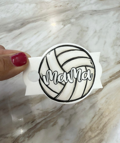 Tumbler Topper - Soccer Mama