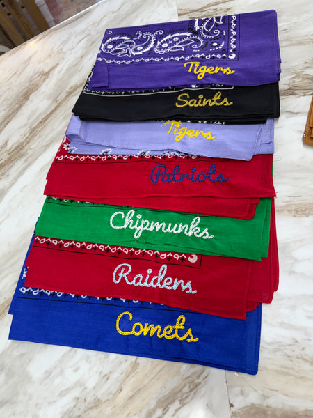 Game Day Bandanas