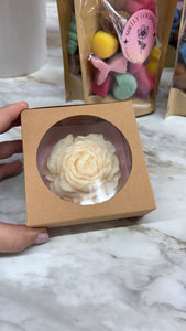 Smelly Goodness - Large Flower Wax Melt - Persimmon Citron