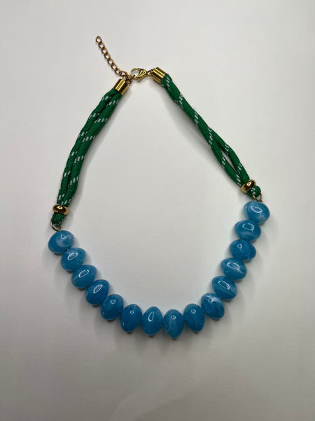 Marigold Rope Beaded Necklace