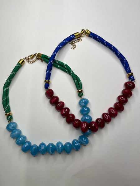 Marigold Rope Beaded Necklace