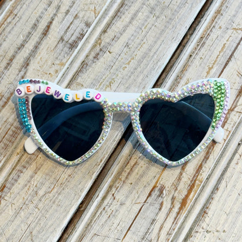 Bejeweled Rhinestone Sunglasses