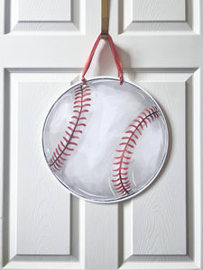 Home Malone - Baseball Door Hanger