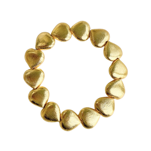 Gaby & Grace - Puff Heart Shaped Bracelet - 14mm