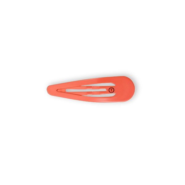 TELETIES - Snap Clip - Coral Craze - 6 Count