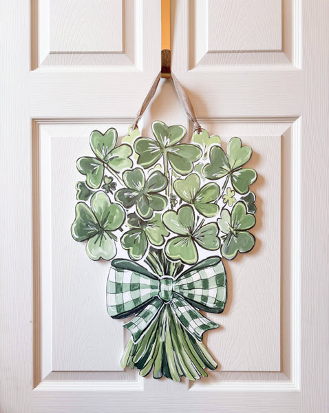 Home Malone - Clover Bouquet Door Hanger