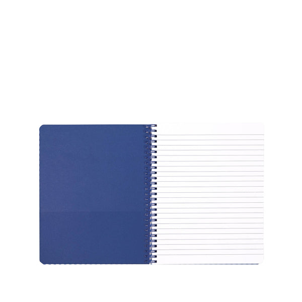 Small Spiral Notebook - Floral Stripe