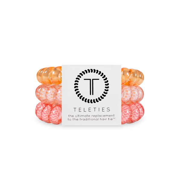 TELETIES - Spiral Hair Coil - Sunny Days Ahead - Large
