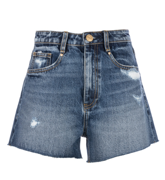 Kut from the Kloth - Eleanor High Rise Raw Hem Short