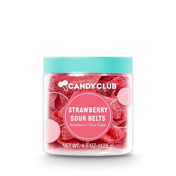 Candy Club - Strawberry Sour Belts