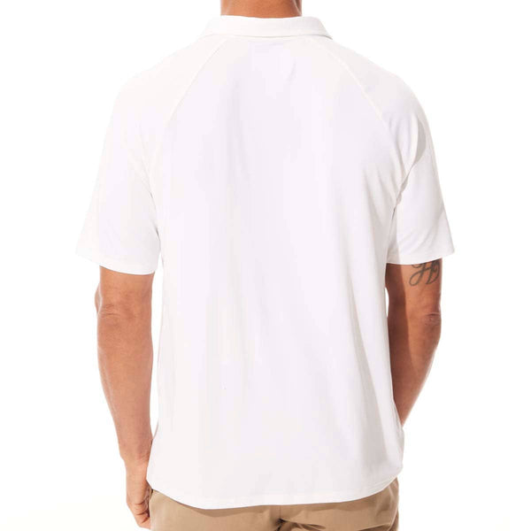 Men's Short Sleeve Polo - Bright White