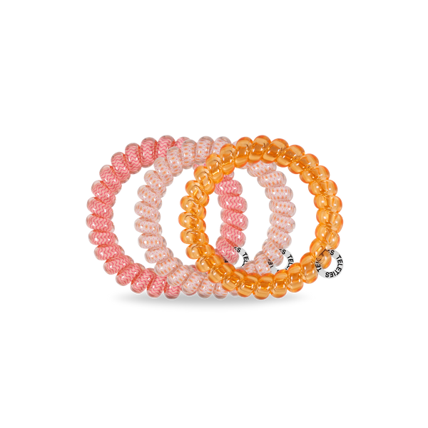 TELETIES - Spiral Hair Coil - Sunny Days Ahead - Large