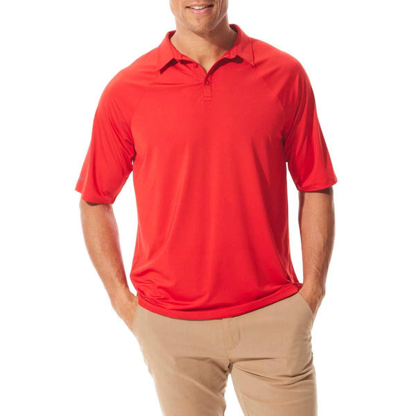 Men's Resort Short Sleeve Polo - Fire