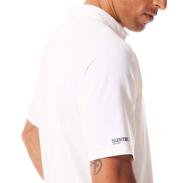 Men's Short Sleeve Polo - Bright White