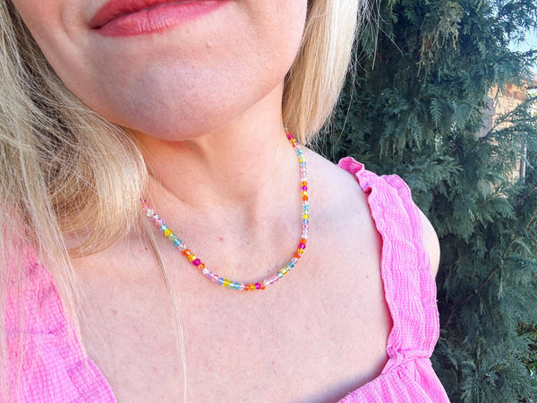 Taylor Elliott Designs - Chloe Beaded Necklace