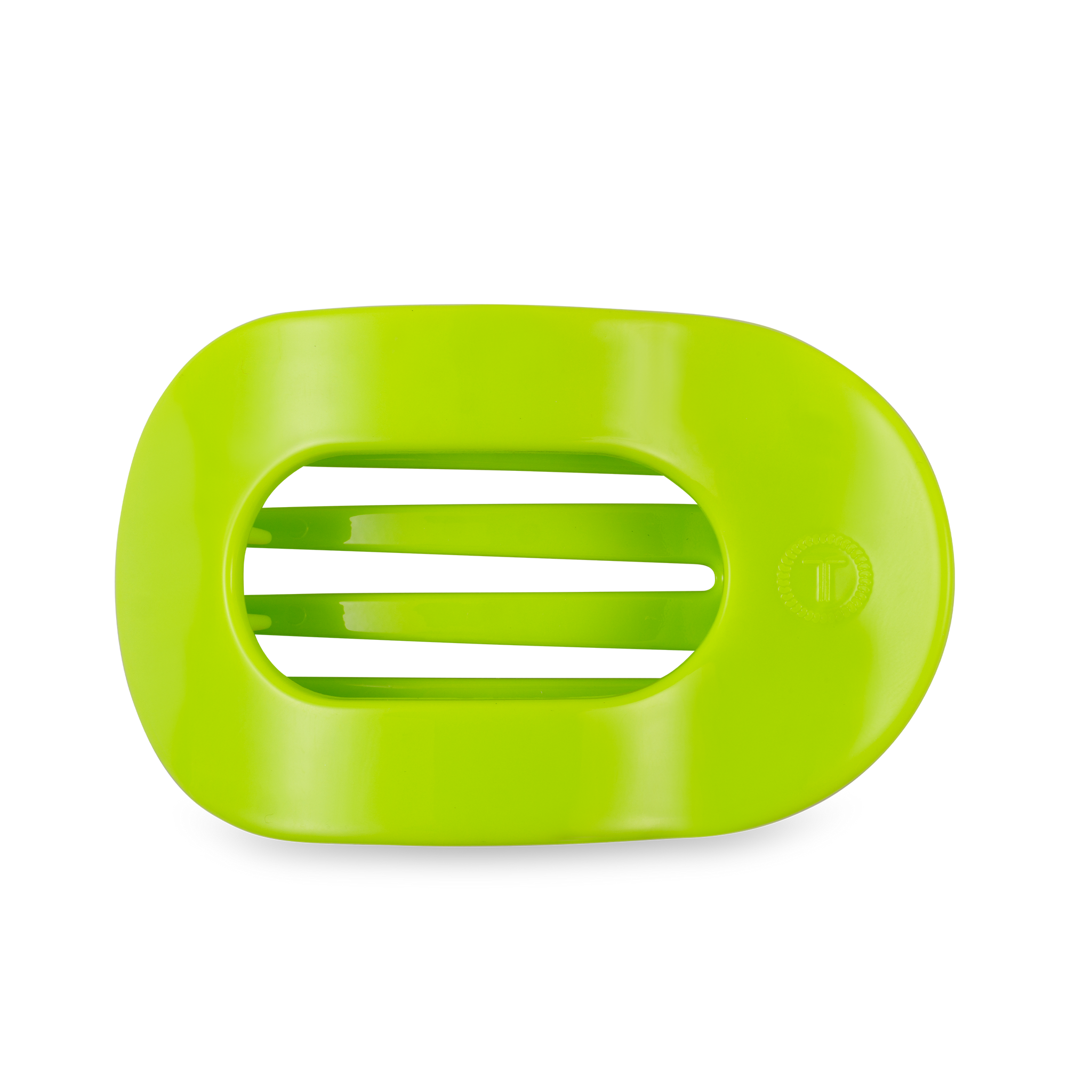 TELETIES - Flat Round Hair Clip - Summer Brights - Large