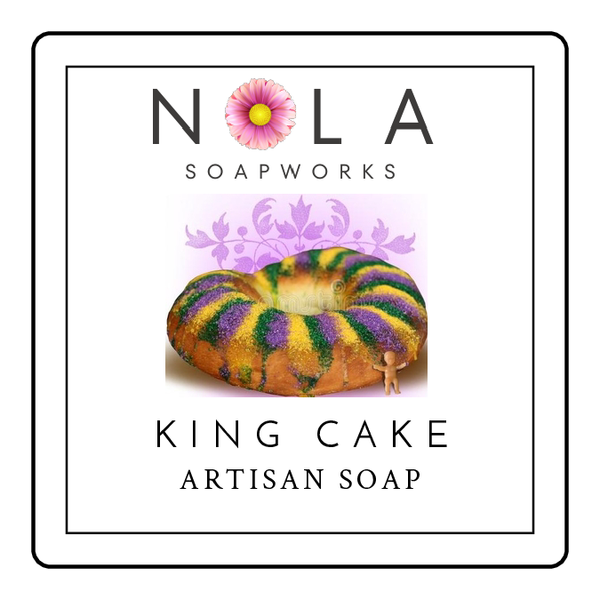 Essentially NOLA Soap Works - King Cake Artisan Soap