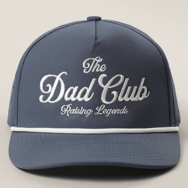 The Dad Club Embroidered Trucker Hat - Navy