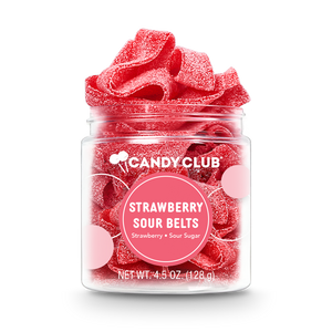 Candy Club - Strawberry Sour Belts