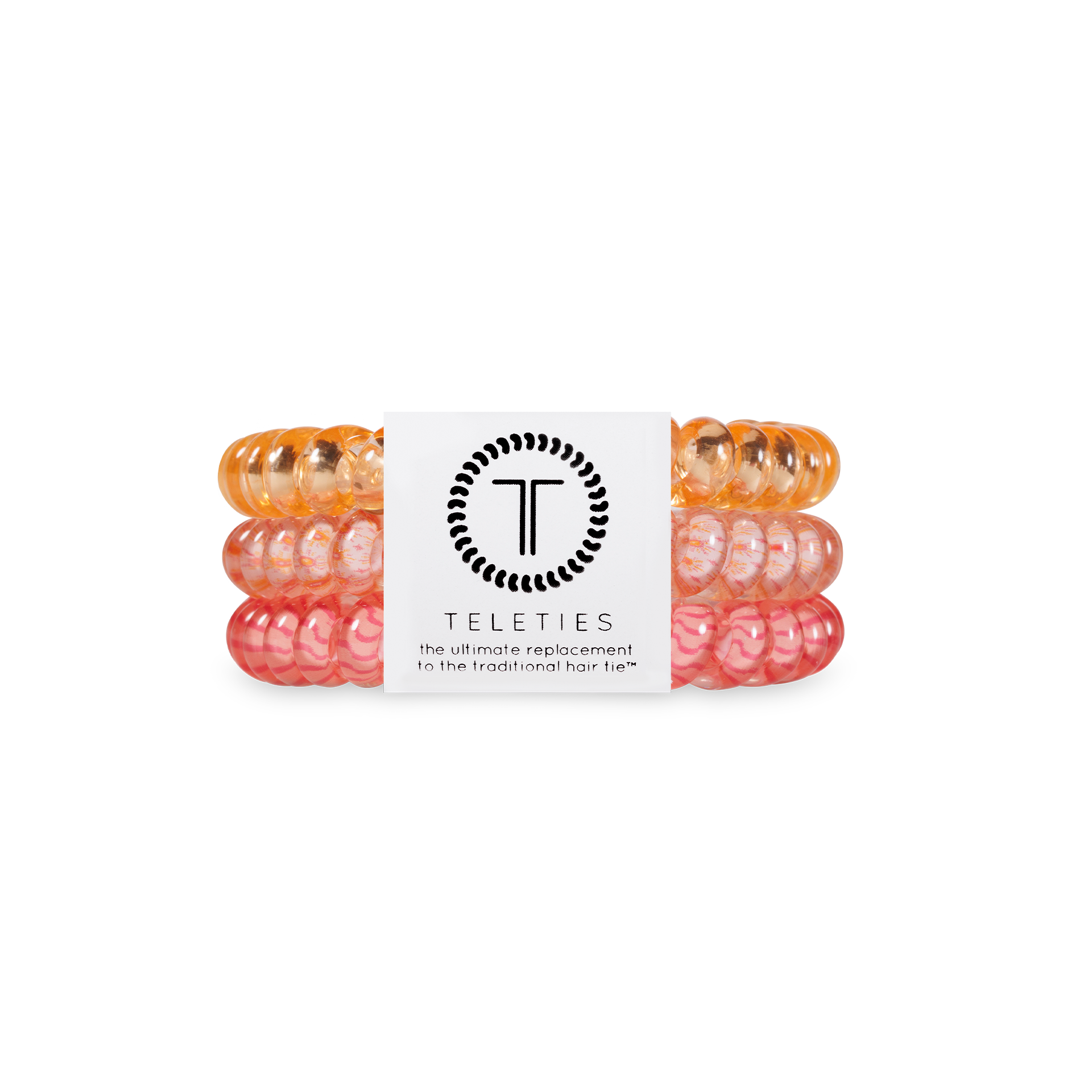 TELETIES - Spiral Hair Coil - Sunny Days Ahead - Small