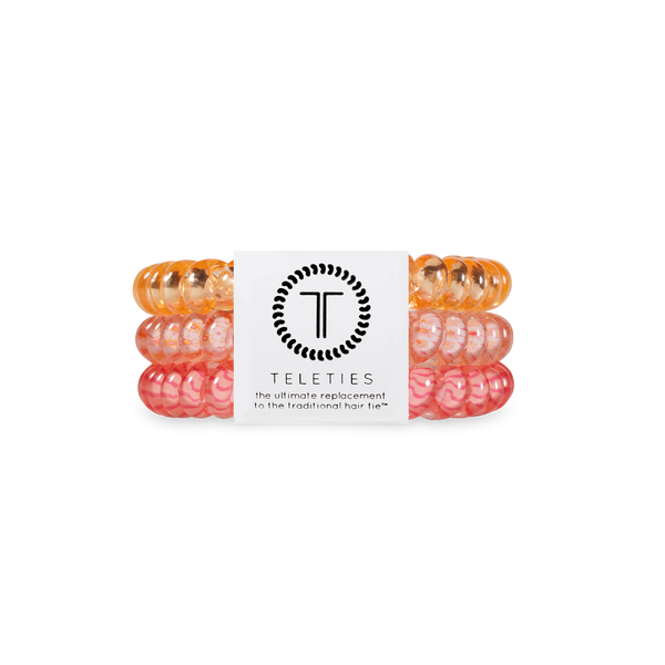 TELETIES - Spiral Hair Coil - Sunny Days Ahead - Small