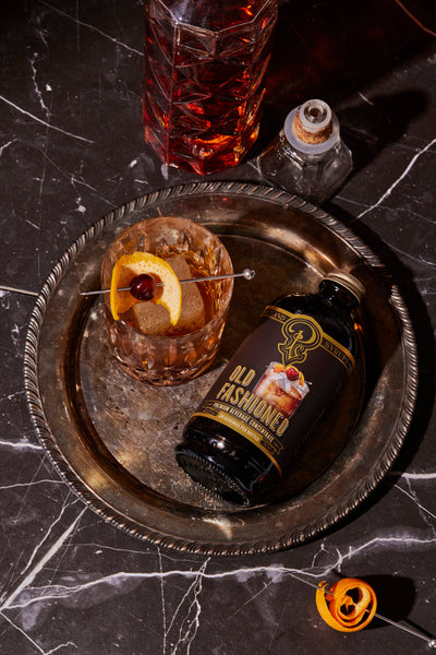 Old Fashioned Syrup For Cocktails & Mocktails - 12oz