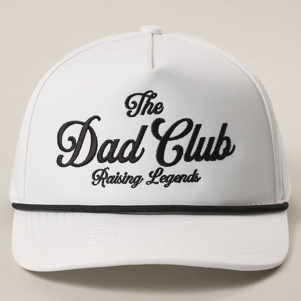 The Dad Club Embroidered Trucker Hat - Navy