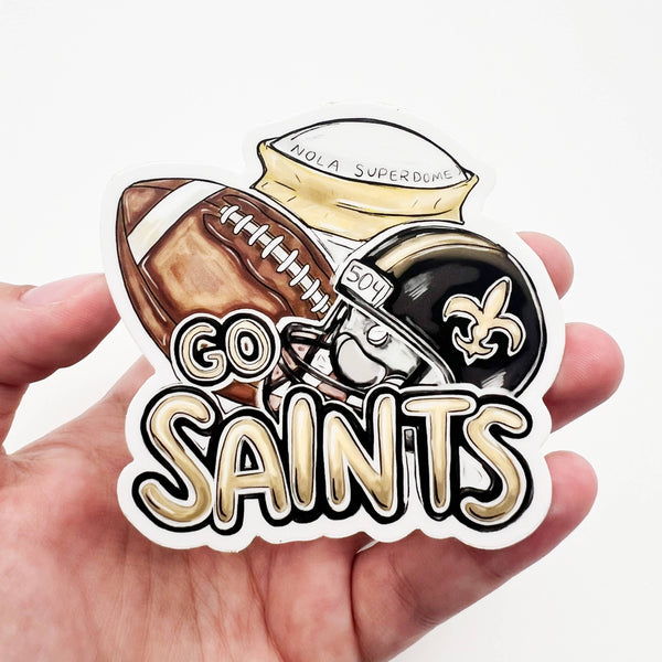 Home Malone - Go Saints Sticker